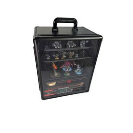 EvoRetro EVORETRO - CASE - ALUMINUM - MINIATURES DISPLAY & CARRY - 5 Metal Trays