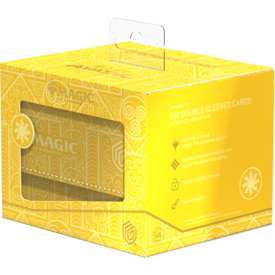 MTG UG - DECK BOX (100+) - SIDEWINDER - MTG - AVATAR THE LAST AIRBENDER - Mana Symbol White