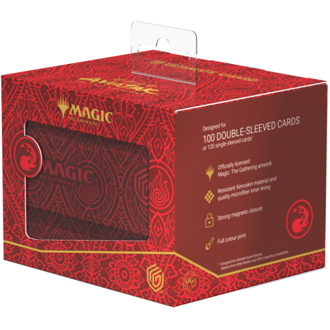 UG - DECK BOX (100+) - SIDEWINDER - MTG - AVATAR THE LAST AIRBENDER - Mana Symbol Red