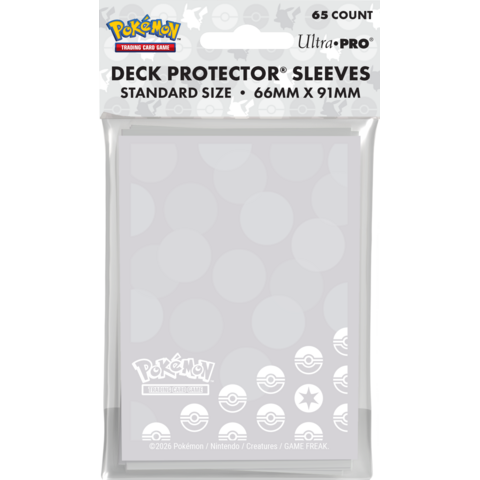 UP - SLEEVES (65ct) - D-PRO - POKEMON - ENERGY TYPE - Colorless