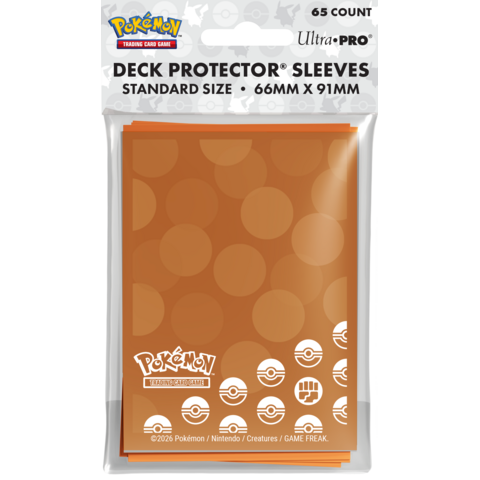 UP - SLEEVES (65ct) - D-PRO - POKEMON - ENERGY TYPE - Fighting