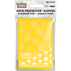 Pokemon UP - SLEEVES (65ct) - D-PRO - POKEMON - ENERGY TYPE - Lightning