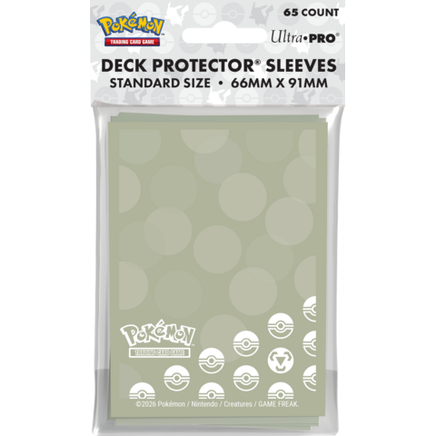 UP - SLEEVES (65ct) - D-PRO - POKEMON - ENERGY TYPE - Metal