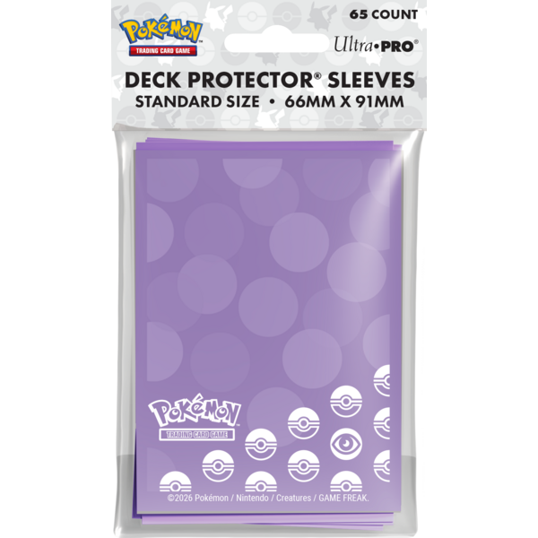 Pokemon UP - SLEEVES (65ct) - D-PRO - POKEMON - ENERGY TYPE - Psychic