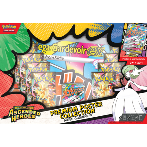 20 MARS - POKEMON - ME - ASCENDED HEROES - Premium Poster Collection