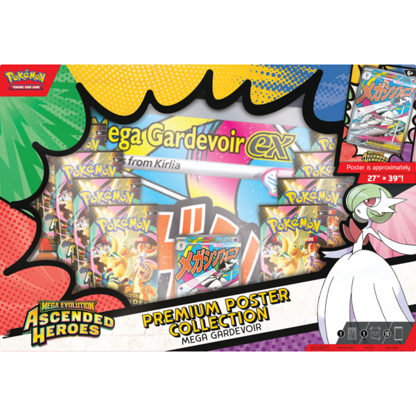 Pokemon 20 MARS - POKEMON - ME - ASCENDED HEROES - Premium Poster Collection