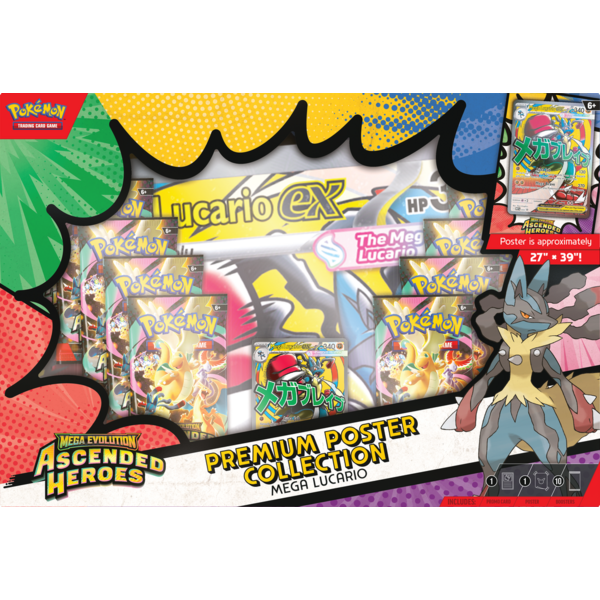 Pokemon POKEMON - ME - ASCENDED HEROES - Premium Poster Collection