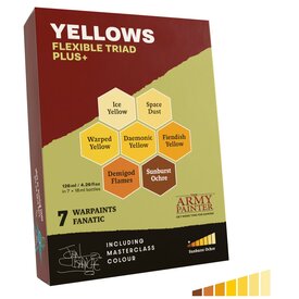 Army Painter ARMY PAINTER - WARPAINTS - FANATIC FLEXIBLE TRIAD PLUS+ - Yellow