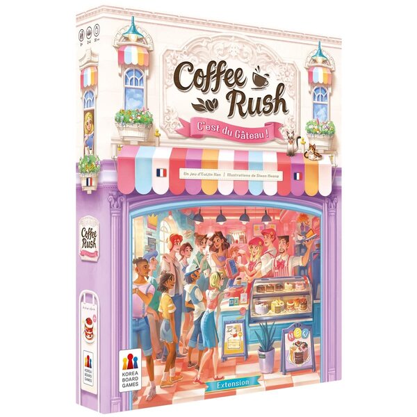 Korea Boardgames COFFEE RUSH (FR) - C'est du gâteau