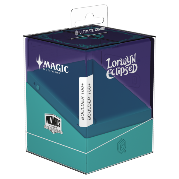 MTG 16 JAN - UG - DECK CASE (100+) - BOULDER - MTG - LORWYN ECLIPSED - Purple/Blue
