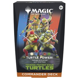 MTG MTG - TEENAGE MUTANT NINJA TURTLES - COMMANDER DECK - Turtle Power