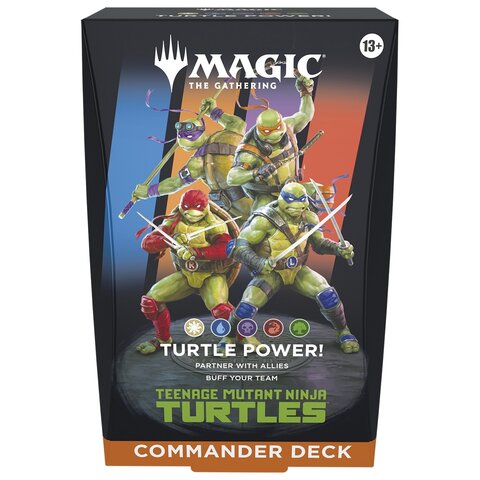MTG - TEENAGE MUTANT NINJA TURTLES - COMMANDER DECK - Turtle Power