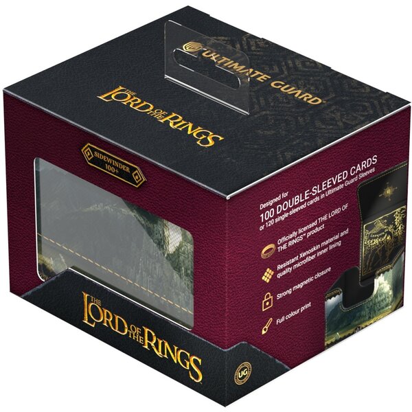 MTG UG - DECK BOX (100+) - SIDEWINDER - LOTR - Places of Middle-Earth, Gondor
