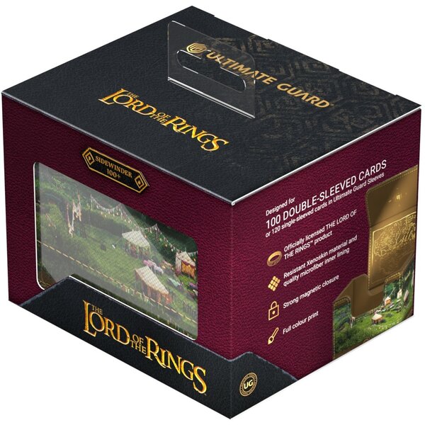 MTG UG - DECK BOX (100+) - SIDEWINDER - LOTR - Places of Middle-Earth, The Shire