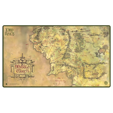UG - PLAYMAT - LOTR - Places of Middle-Earth