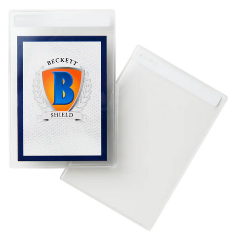 BECKETT SHIELD - SLEEVES (200ct) - TOPLOADER - STANDARD - Clear