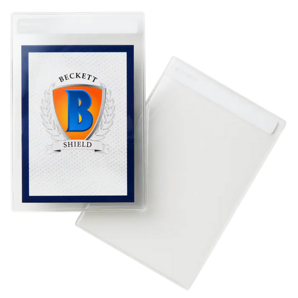 Beckett Shield BECKETT SHIELD - SLEEVES (200ct) - TOPLOADER - STANDARD - Clear