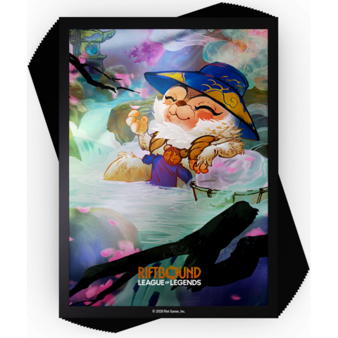 13 FEV - RIFTBOUND - SLEEVES (100ct) - LEAGUES OF LEGENDS - SPIRITFORGED - Spirit Blossom Teemo