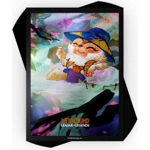 RIFTBOUND - SLEEVES (100ct) - LEAGUES OF LEGENDS - SPIRITFORGED - Spirit Blossom Teemo