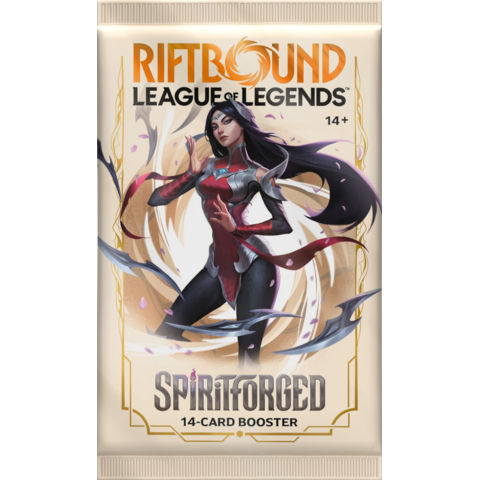 RIFTBOUND - LEAGUE OF LEGENDS - SPIRITFORGED - Booster Pack