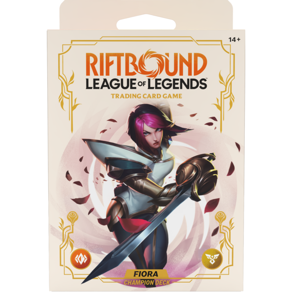 Riftbound RIFTBOUND - LEAGUE OF LEGENDS - SPIRITFORGED - CHAMPION DECK - Fiora