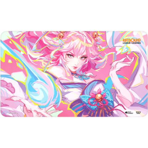 13 FEV - RIFTBOUND - PLAYMAT - LEAGUE OF LEGENDS - SPIRITFORGED - Spirit Blossom Ahri