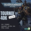 Tournoi 40k  - 22 FEV - 2000pts