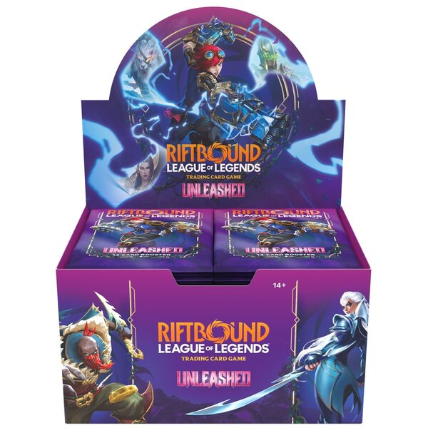 Riftbound 8 MAI - RIFTBOUND - LEAGUE OF LEGENDS - UNLEASHED - Booster Box