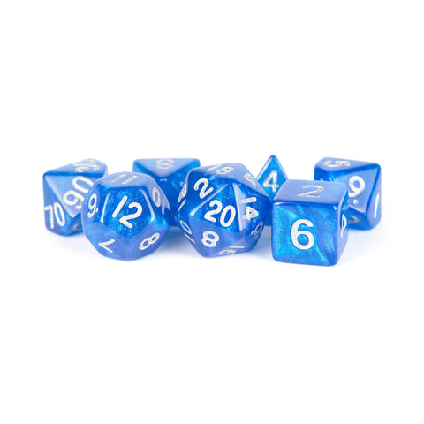 FANROLL - 7DIE SET - Stardust Blue/Silver