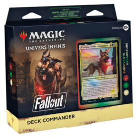 Wizards of the Coast MTG - FALLOUT - COMMANDER DECK (FR) - Survivants Bagarreurs
