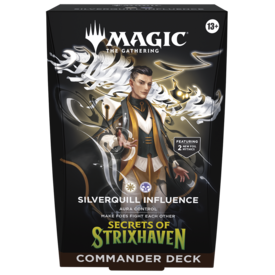 MTG 17 AVRIL - MTG - SECRETS OF STRIXHAVEN - COMMANDER DECK - Silverquill Influence