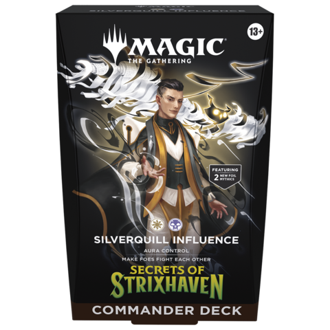 MTG - SECRETS OF STRIXHAVEN - COMMANDER DECK - Silverquill Influence