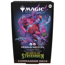 MTG 17 AVRIL - MTG - SECRETS OF STRIXHAVEN - COMMANDER DECK - Prismari Artistry