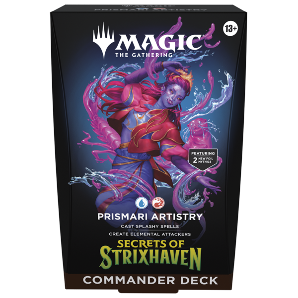 MTG 17 AVRIL - MTG - SECRETS OF STRIXHAVEN - COMMANDER DECK - Prismari Artistry