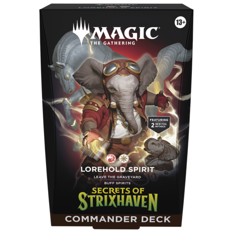17 AVRIL - MTG - SECRETS OF STRIXHAVEN - COMMANDER DECK - Lorehold Spirit