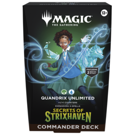 MTG 17 AVRIL - MTG - SECRETS OF STRIXHAVEN - COMMANDER DECK - Quandrix Unlimited