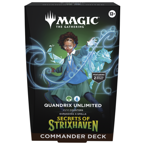 MTG MTG - SECRETS OF STRIXHAVEN - COMMANDER DECK - Quandrix Unlimited