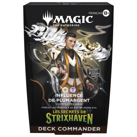 17 AVRIL - MTG - SECRETS OF STRIXHAVEN - COMMANDER DECK (FR) - Influence de Plumargent