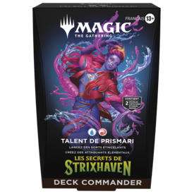 MTG 17 AVRIL - MTG - SECRETS OF STRIXHAVEN - COMMANDER DECK (FR) - Talent de Prismari