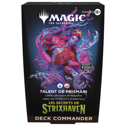 17 AVRIL - MTG - SECRETS OF STRIXHAVEN - COMMANDER DECK (FR) - Talent de Prismari