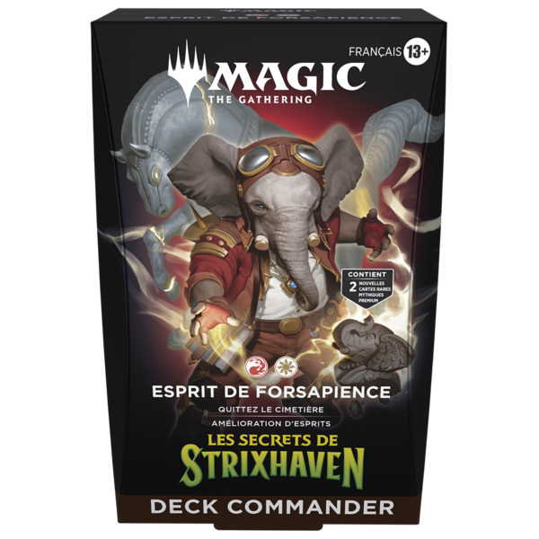 MTG 17 AVRIL - MTG - SECRETS OF STRIXHAVEN - COMMANDER DECK (FR) - Esprit de Forsapience