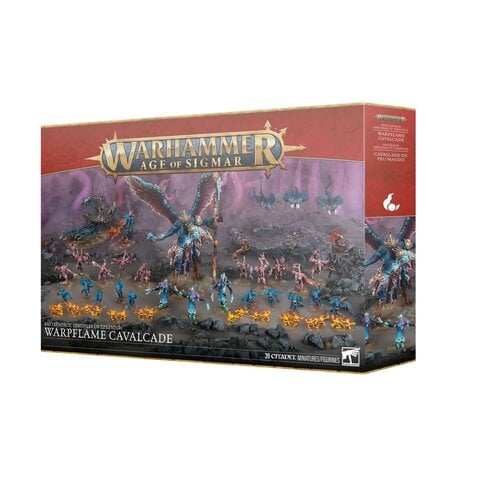 21 FEV - AOS - BATTLEFORCE - DISCIPLES OF TZEENTCH - Warpflame Cavalcade