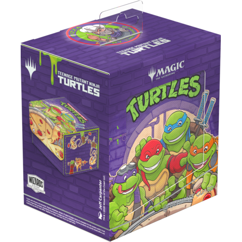 27 FEV - UG - DECK BOX (133+) - XENOSKIN - MTG - TMNT - Pizza Box