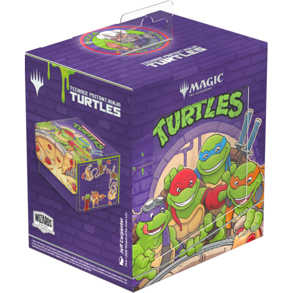 MTG 27 FEV - UG - DECK BOX (133+) - XENOSKIN - MTG - TMNT - Pizza Box