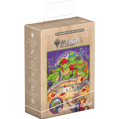 27 FEV - UG - SLEEVES - MTG - TEENAGE MUTANT NINJA TURTLES - PizzaBox