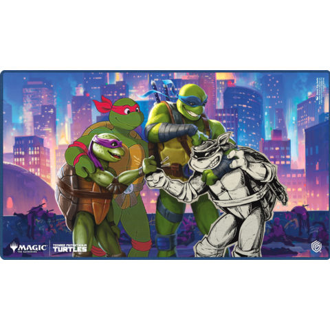27 FEV - UG - PLAYMAT - MTG - TMNT - Turtles Forever