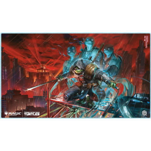 27 FEV - UG - PLAYMAT - MTG - TMNT - Last Ronin
