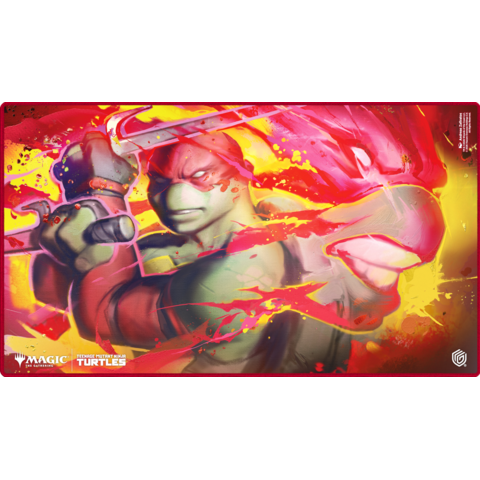 UG - PLAYMAT - MTG - TMNT - Raphael's Technique