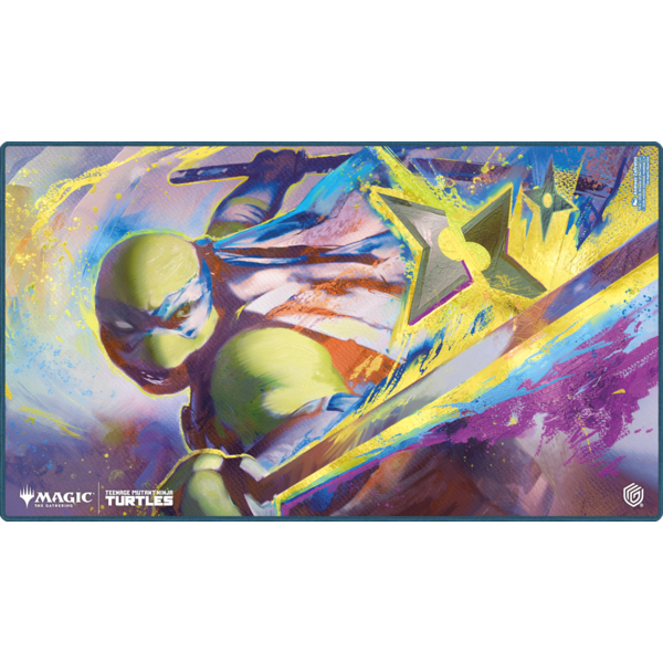 MTG 27 FEV - UG - PLAYMAT - MTG - TMNT - Leonardo's Technique