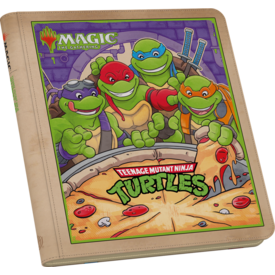 MTG 27 FEV - UG - BINDER - 480 ZIPFOLIO - MTG - TMNT - Pizza Box